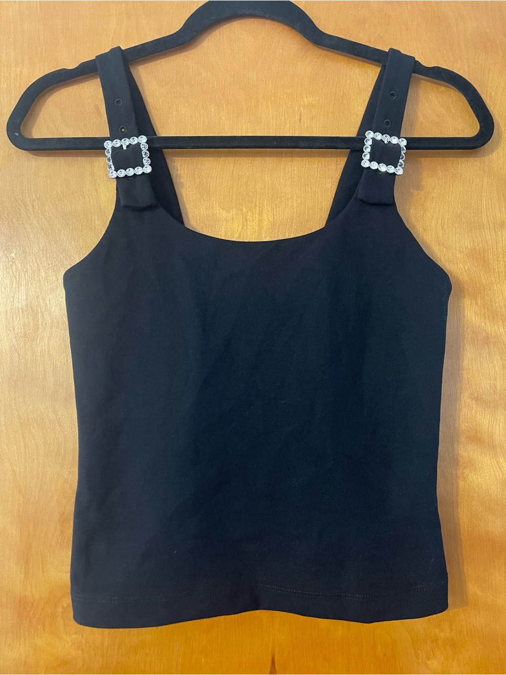 & Other Stories Tank Top with Crystal Buckle Straps